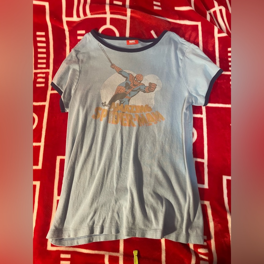 Marvel Light Blue Spider-Man Tee